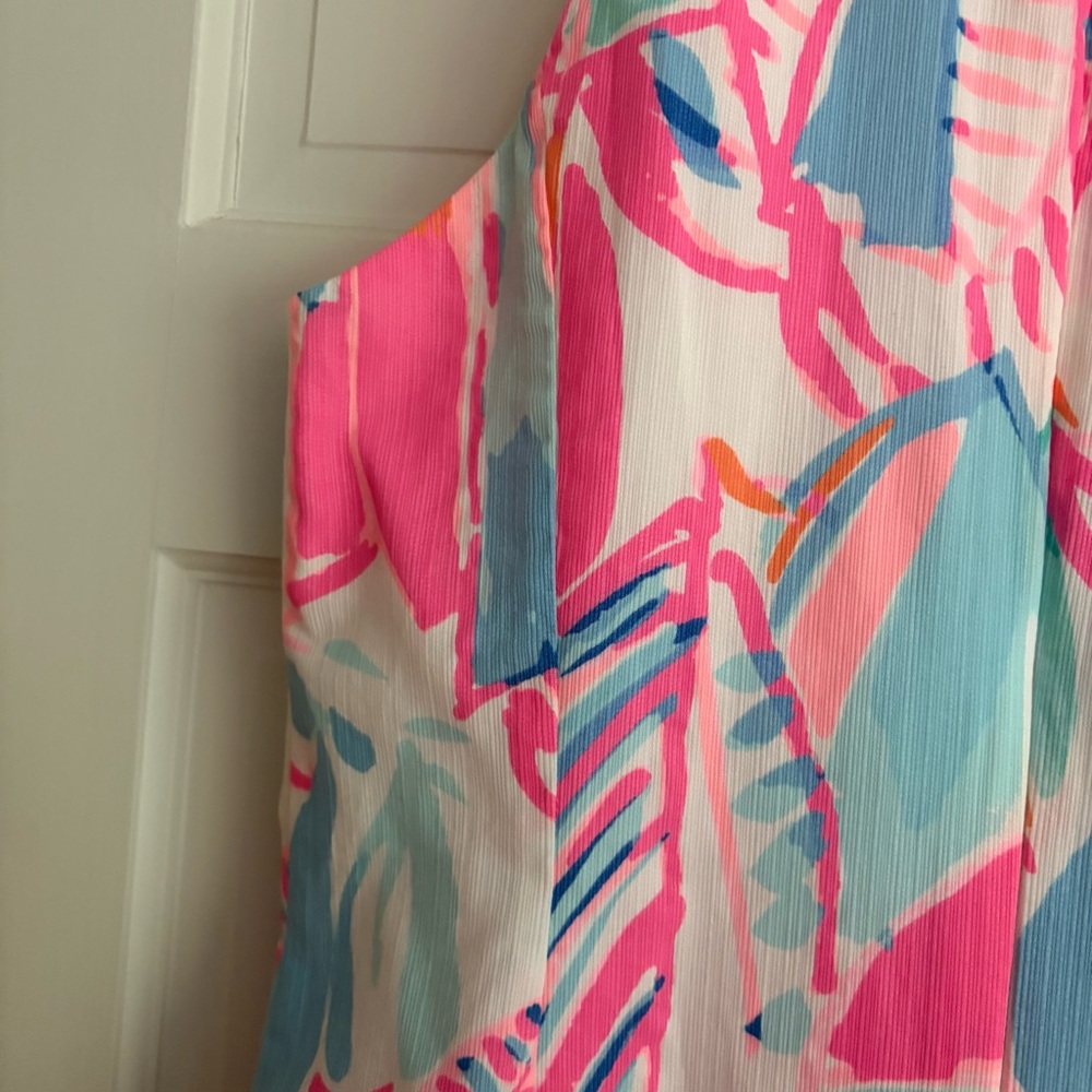 Lilly Pulitzer Lynn Shift Dress Out to Sea 10 Sailboats Summer Wedding - Picture 11 of 16